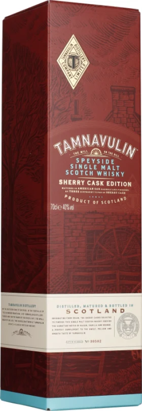 TAMNAVULIN SHERRY CASK 70CL