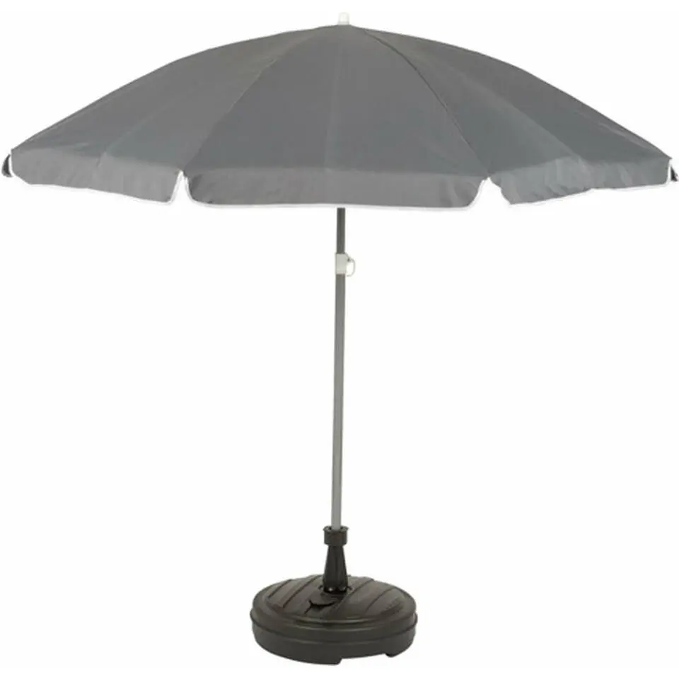 Parasolvoet - rond - antraciet - D42 cm - 13 liter - kunststof