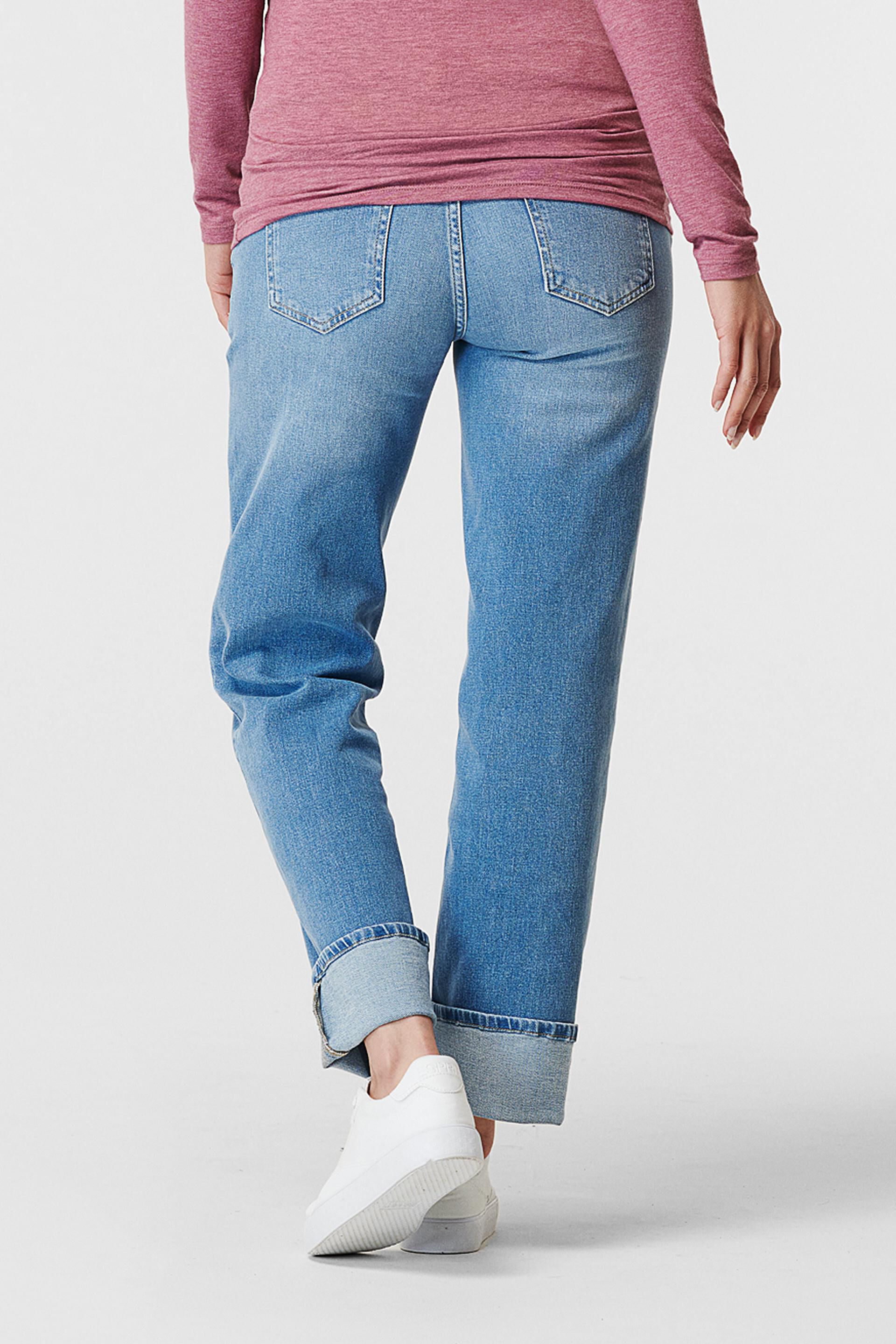 Jean à jambes droites en jersey stretch