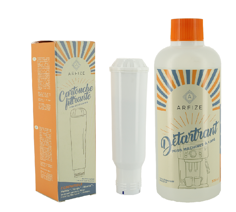 Kit d'entretien ARFIZE pour machines à café grain pour Claris Krups