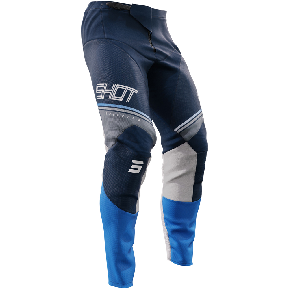 Shot - Pantalon Contact Indy Bleu / Blanc