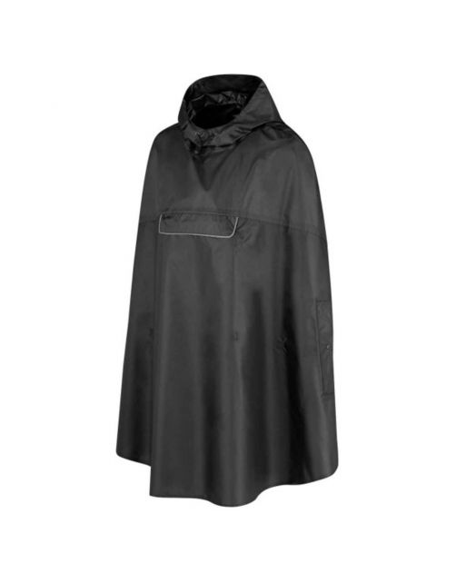 Björnson Regenponcho Haps - Vrijetijdskleding - Zwart Unisex One Size