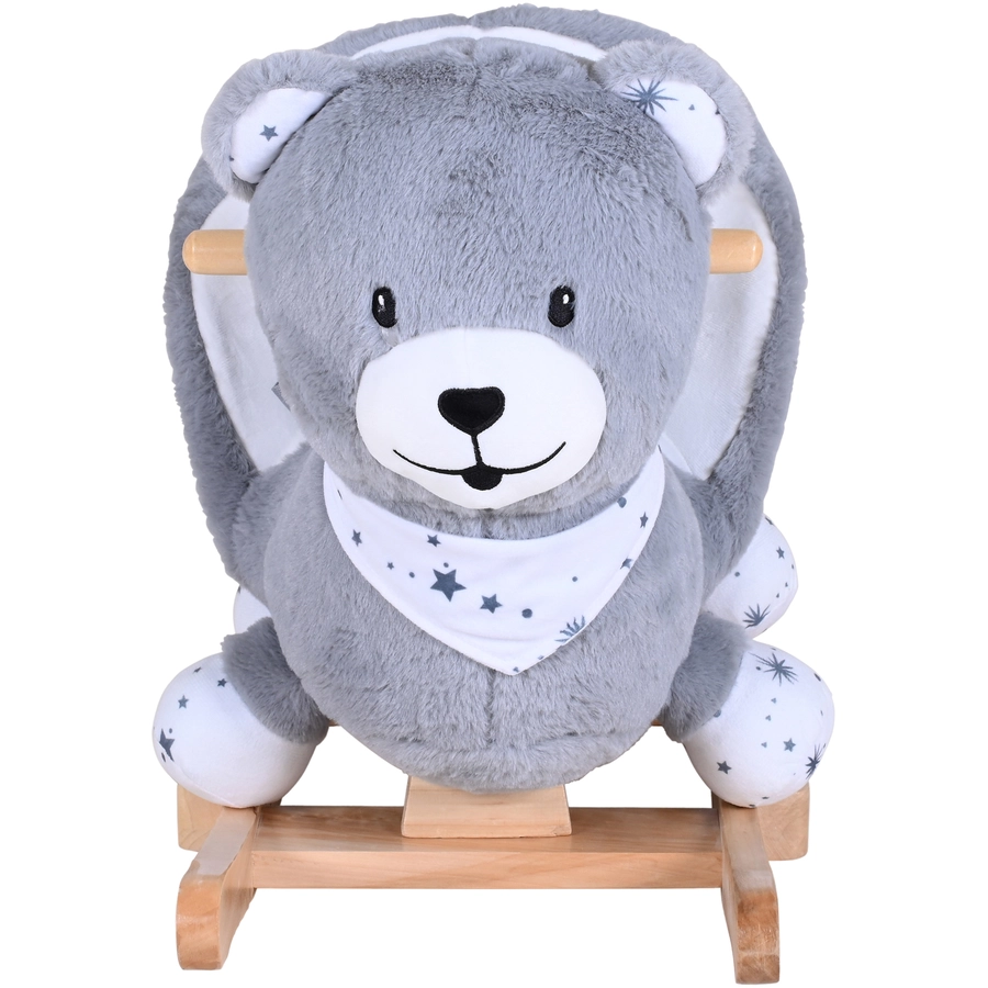 knorr toys® Schaukeltier Bär grau