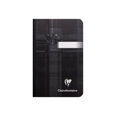 Clairefontaine - Carnet broché 9 x 14 cm - 192 pages - petits carreaux (5x5 mm) - disponible dans différentes couleurs