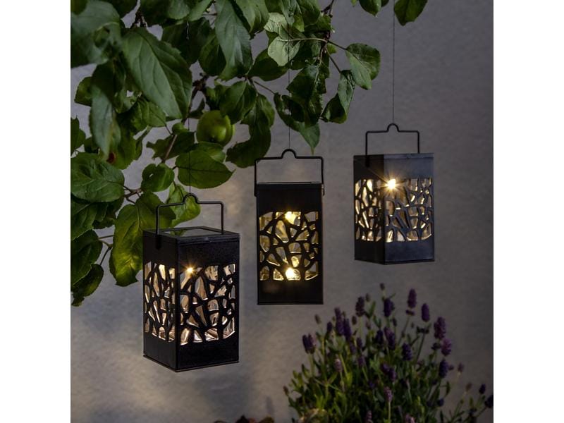 Star Trading Gartenlicht Izola Mini, Schwarz Dekolicht für den Aussenbereich