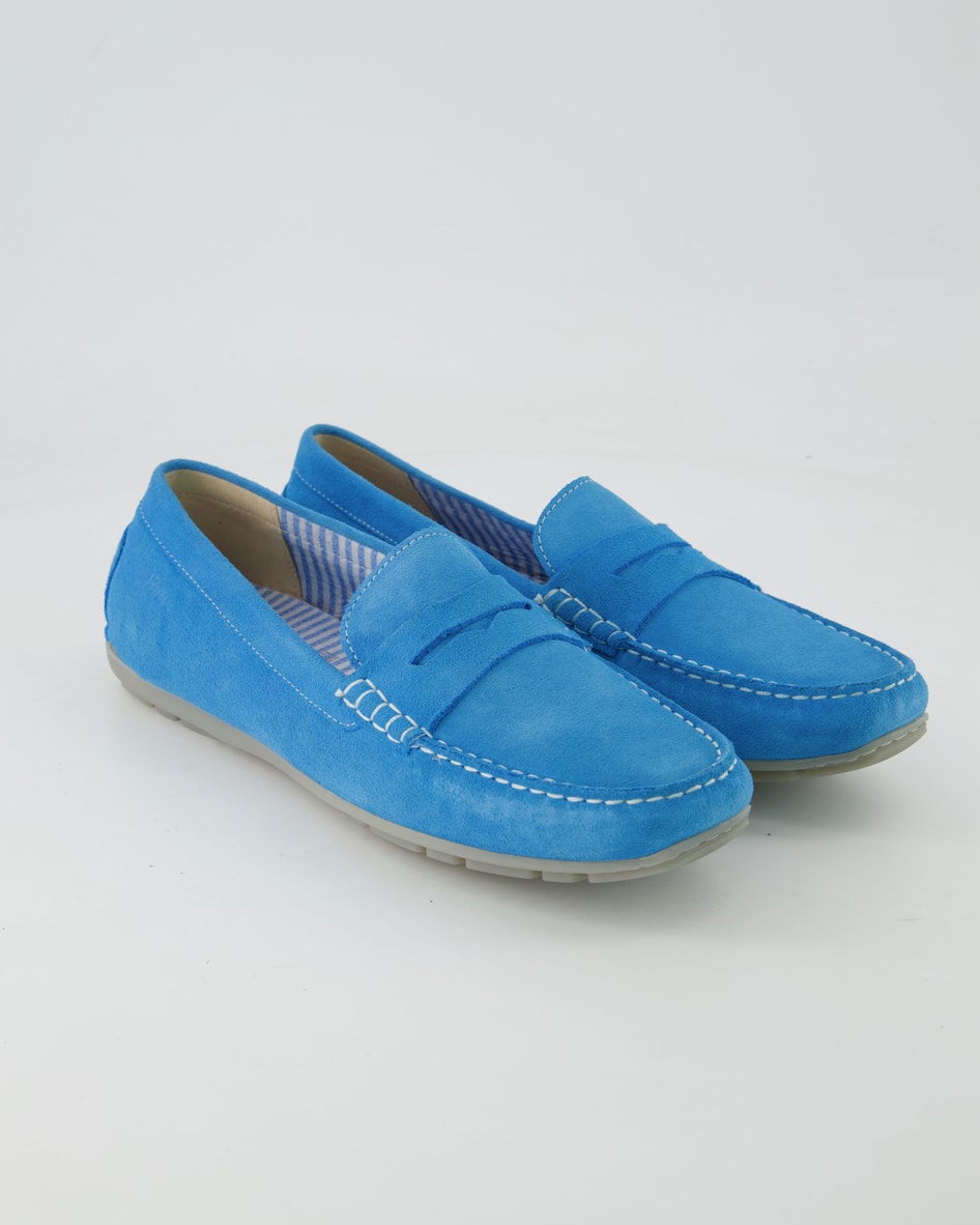 Sioux Carmona-700 Mokassins in Blau