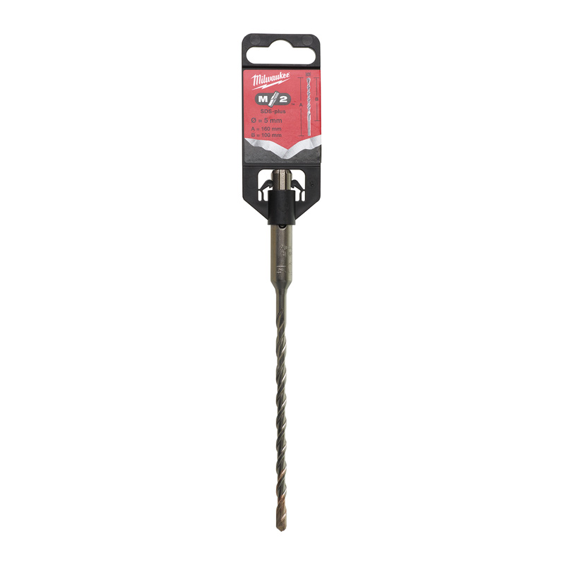 Milwaukee SDS-plus hamerboor M/2 5x160mm