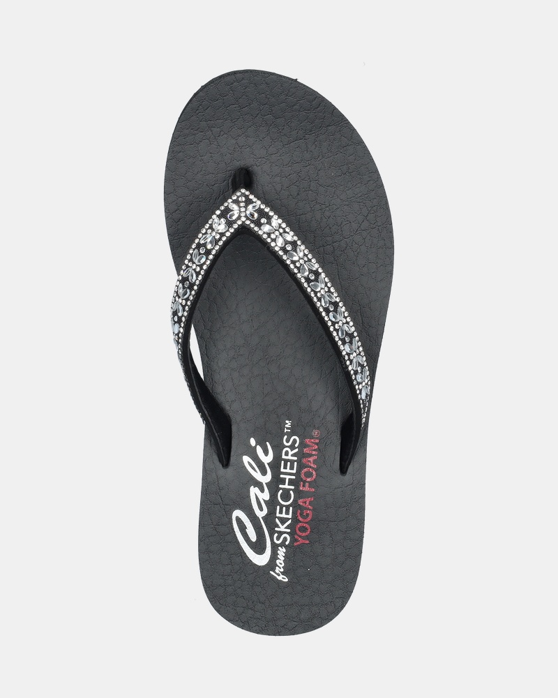Skechers Meditation Butterfly Garden Slippers  - zwart