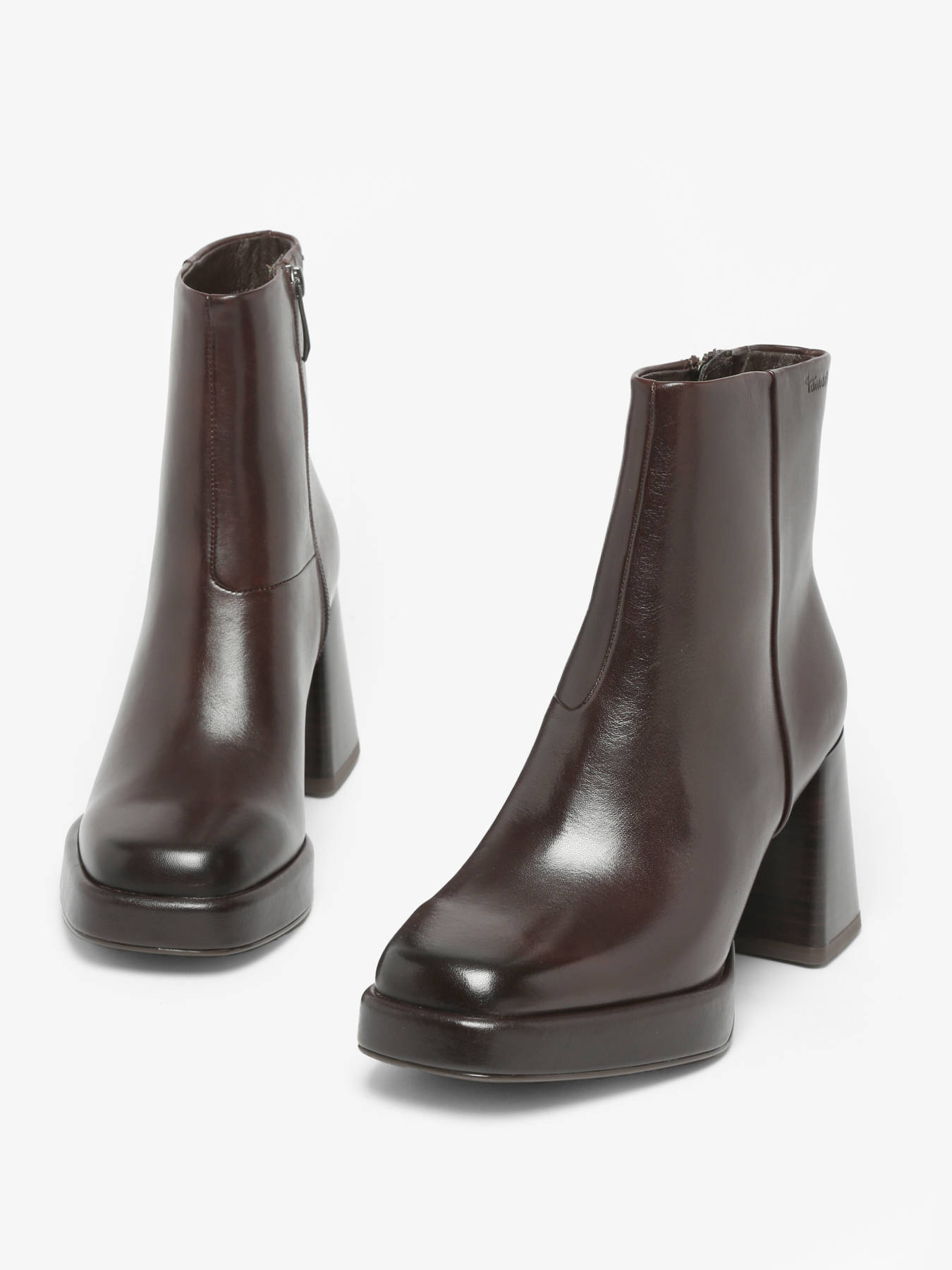 Bottines  talon en cuir TAMARIS