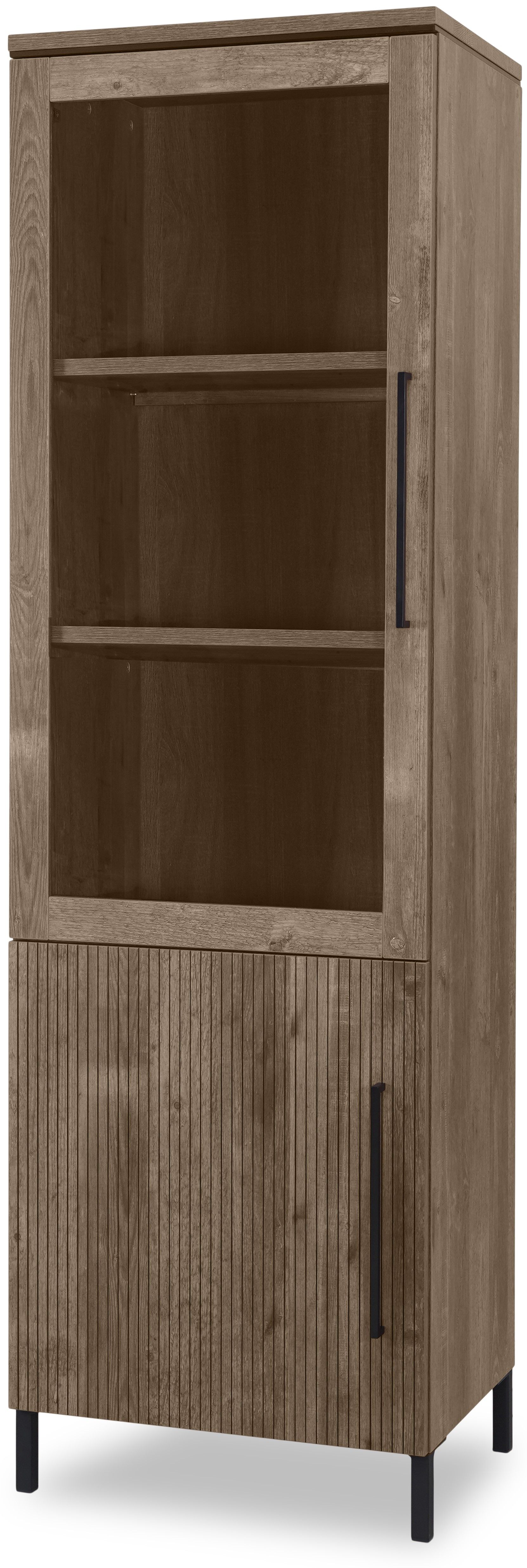 Vitrinekast Napoli B60 x D45 x H200 cm