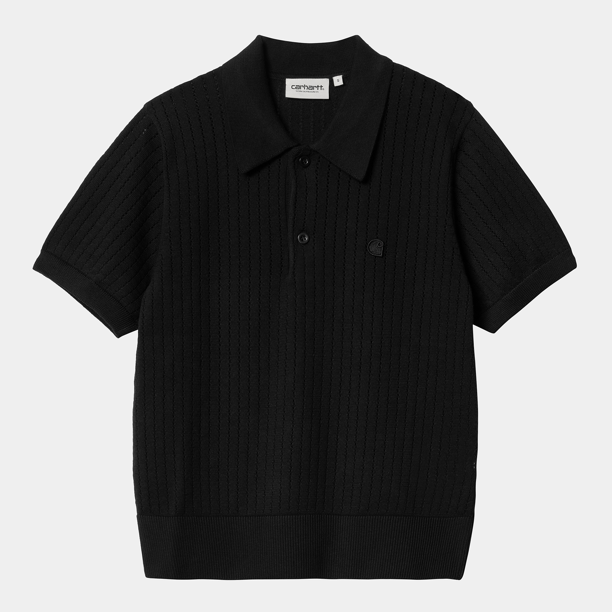 Carhartt WIP W' SS Norlina Polo Black