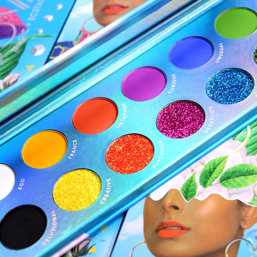 SUVA Beauty Magic + Ecstasy Eyeshadow Palette 12x1g