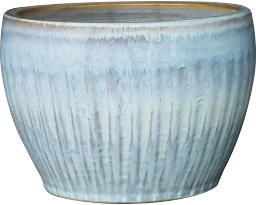 Elite Fanwave plantenpot Ø 36 cm H 26 cm blauw