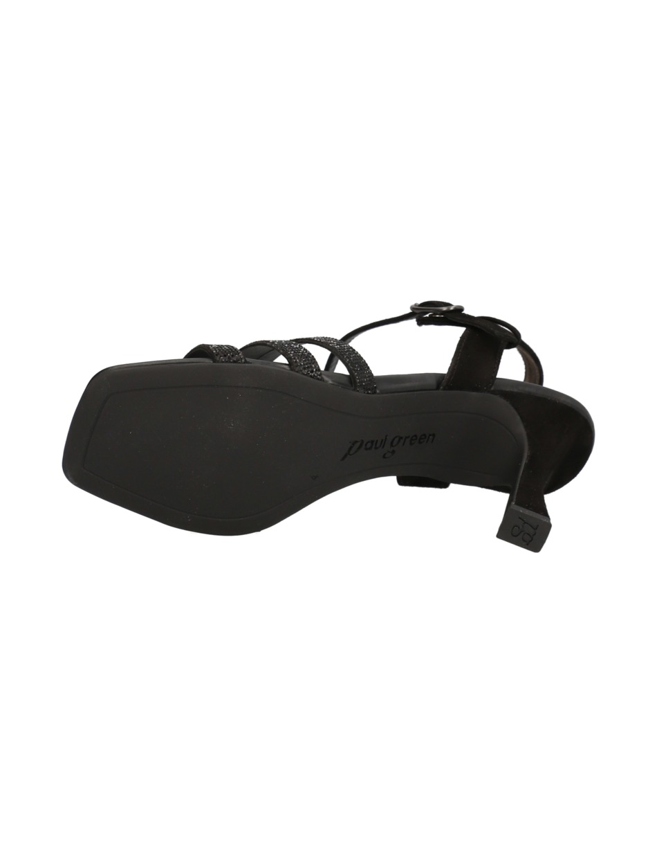 Veloursleder Sandale