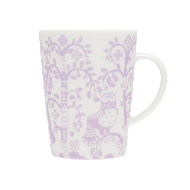 Iittala - Taika Becher mit Henkel, 0.4 l, helllila