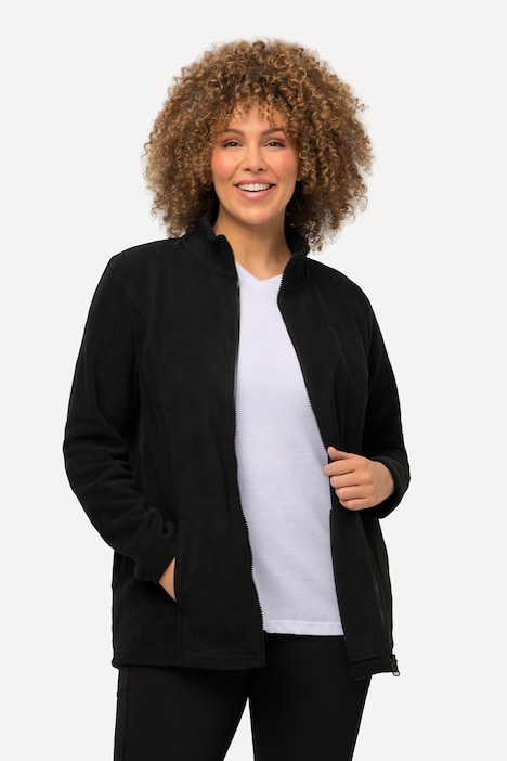 Fleecejacke, Baukastensystem, Innenjacke, Stehkragen
