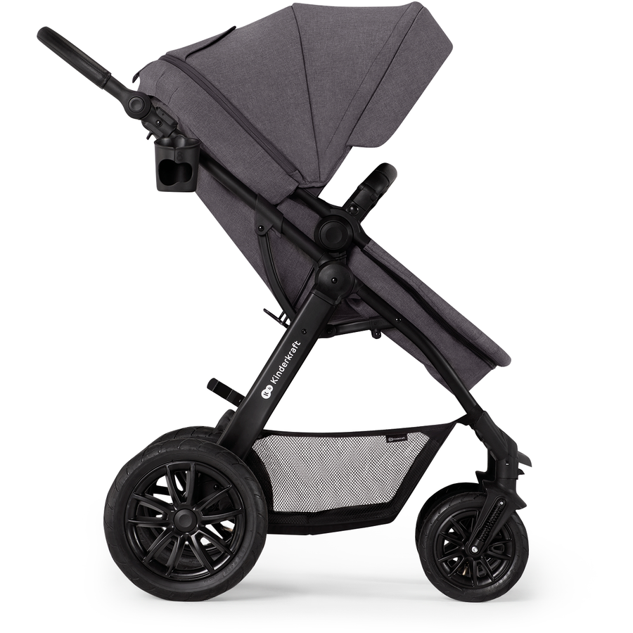 Kinderkraft Kombikinderwagen 3 in 1 XMOOV dark gray