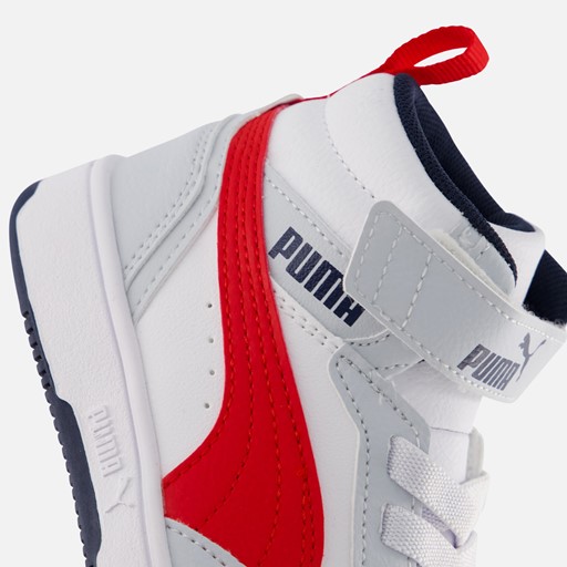 Puma Rebound v6 Mid Sneakers wit Synthetisch