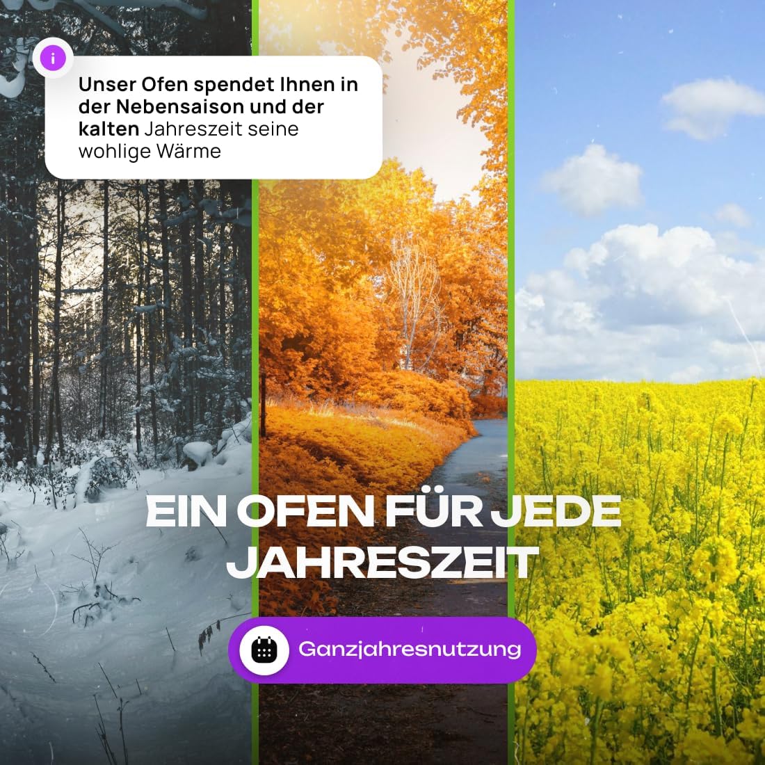 Outdoor-Küchenofen Terrassenofen, Holzofen mit Holz und Holzkohle, Garten-Kamin, Outdoor-Küchenherd, Kuzine Soba (Glastür+2 Rohre+wasserdichte Abdeckung)