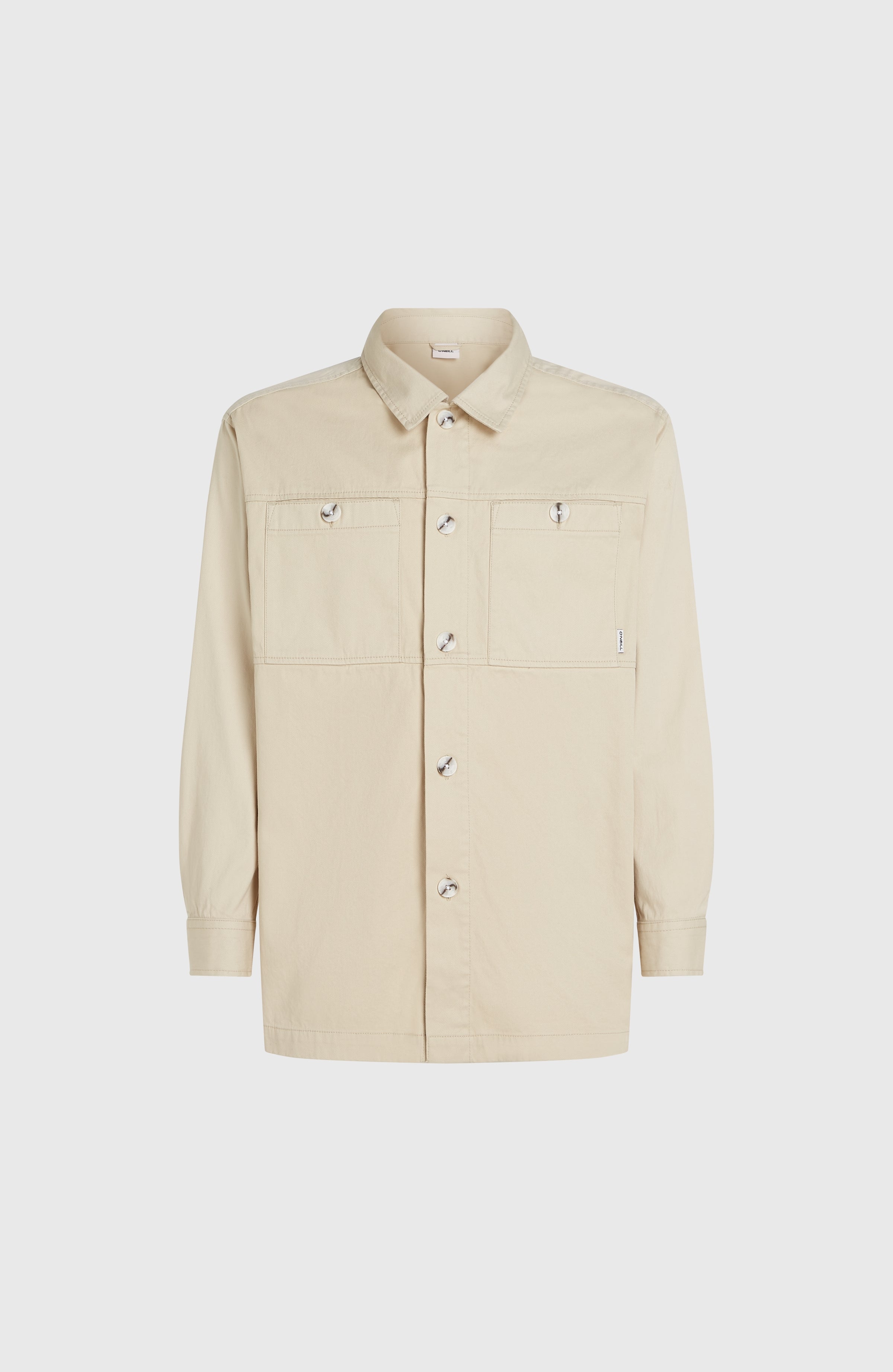 Twill overshirt