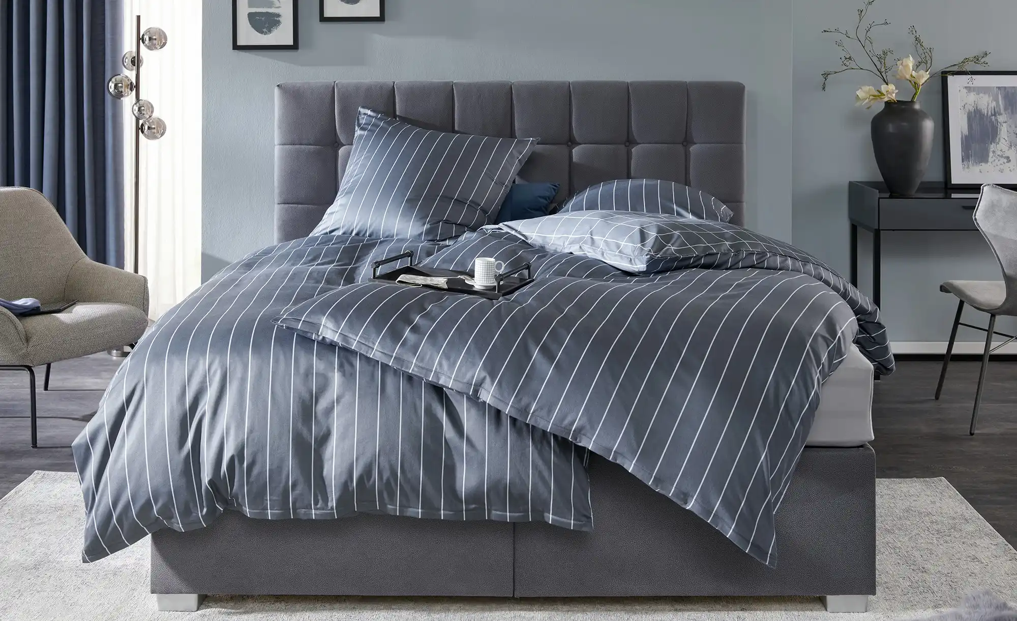vanDoorn Motor-Boxspringbett mit Bettkasten Ohio