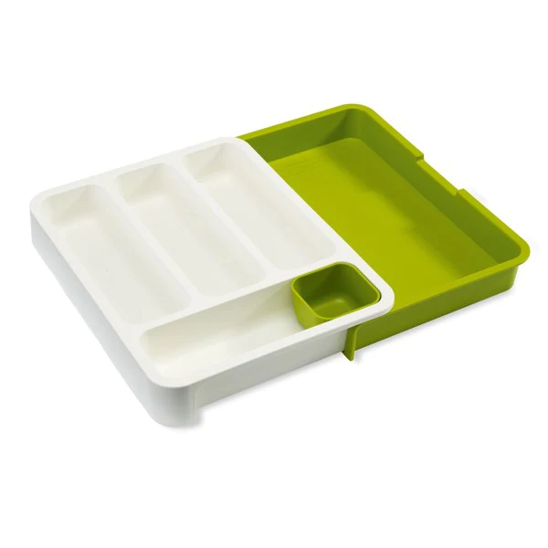 Range-couverts extensible 6 compartiments de 29 à 48 cm Drawer Store™