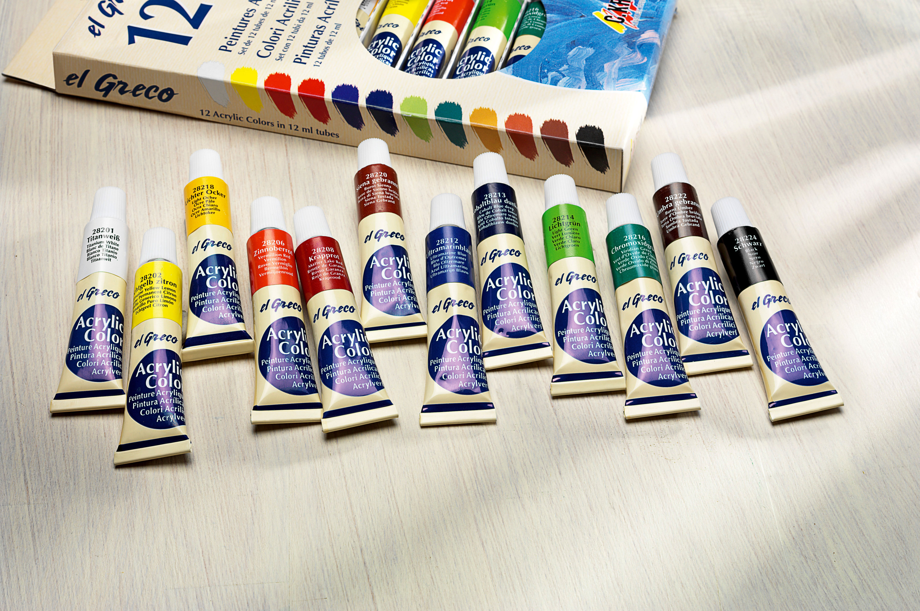 Acrylfarben 
