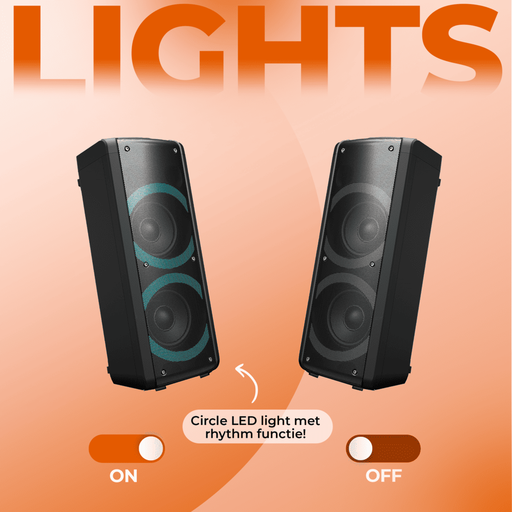 Denver BPS352 Bluetooth Partyspeaker