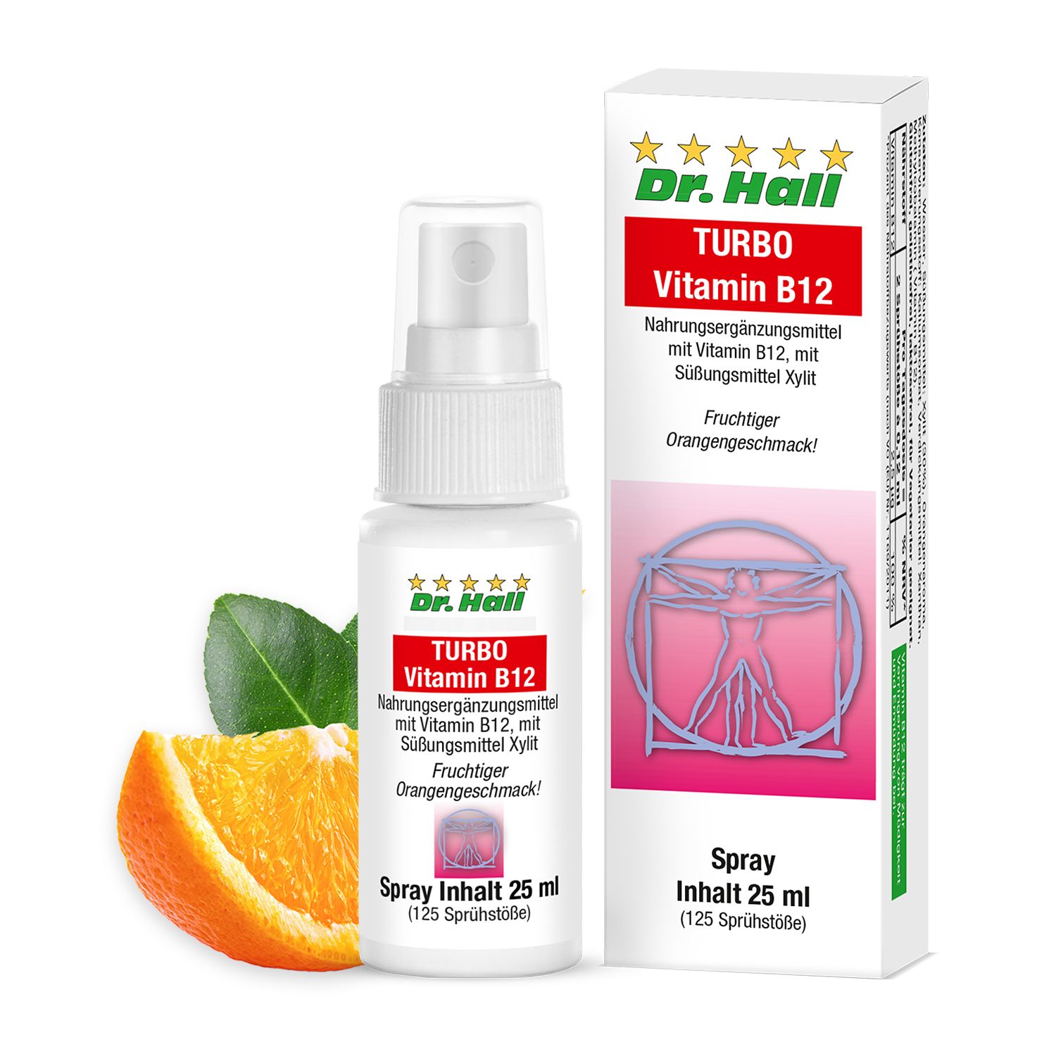 Dr. Hall TURBO Vitamin B12 Spray