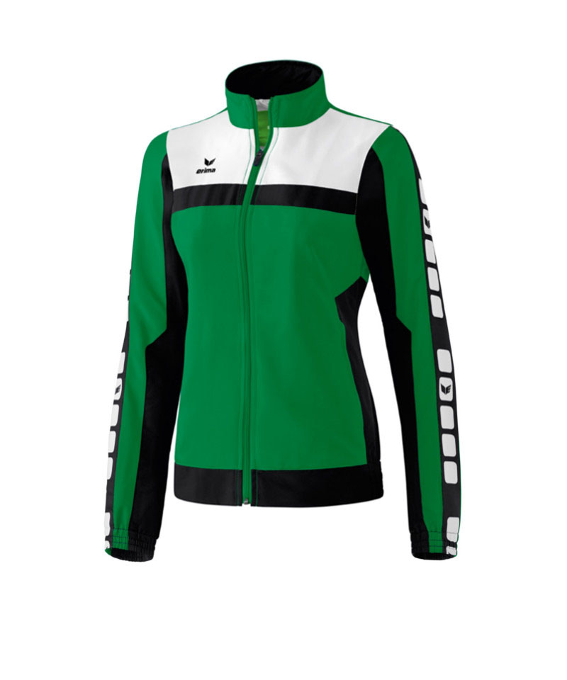 Erima 5-Cubes Präsentationsjacke Damen Grün
