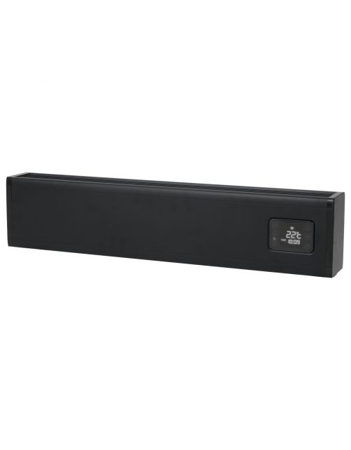 Eurom Verwarming Alutherm Baseboard 1000 Wifi Black - Verwarming - Zwart 1000 Watt