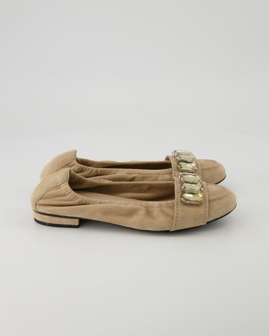 Kennel & Schmenger Malu Ballerinas in Beige