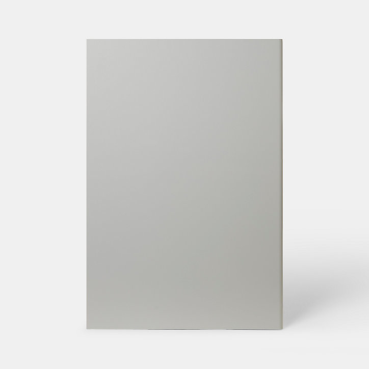 Joue de finition caisson bas Goodhome Balsamita Gris H. 90 cm x l. 61 cm x Ep. 18 mm