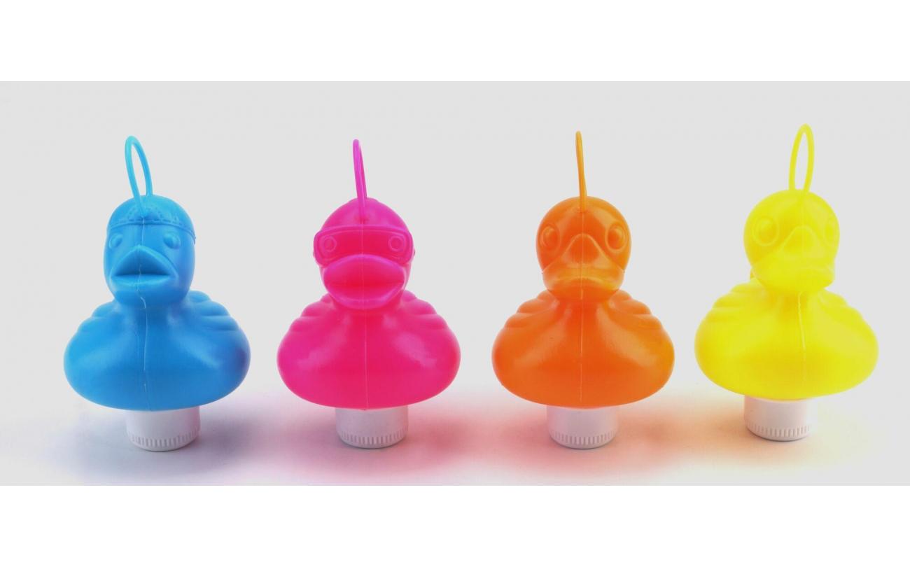 Zak met 12 kermiseendjes in 4 kleuren