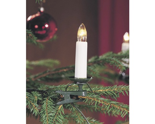 Konstsmide 35 Top Bulb Kaarslichtsnoer, Warm Wit Licht