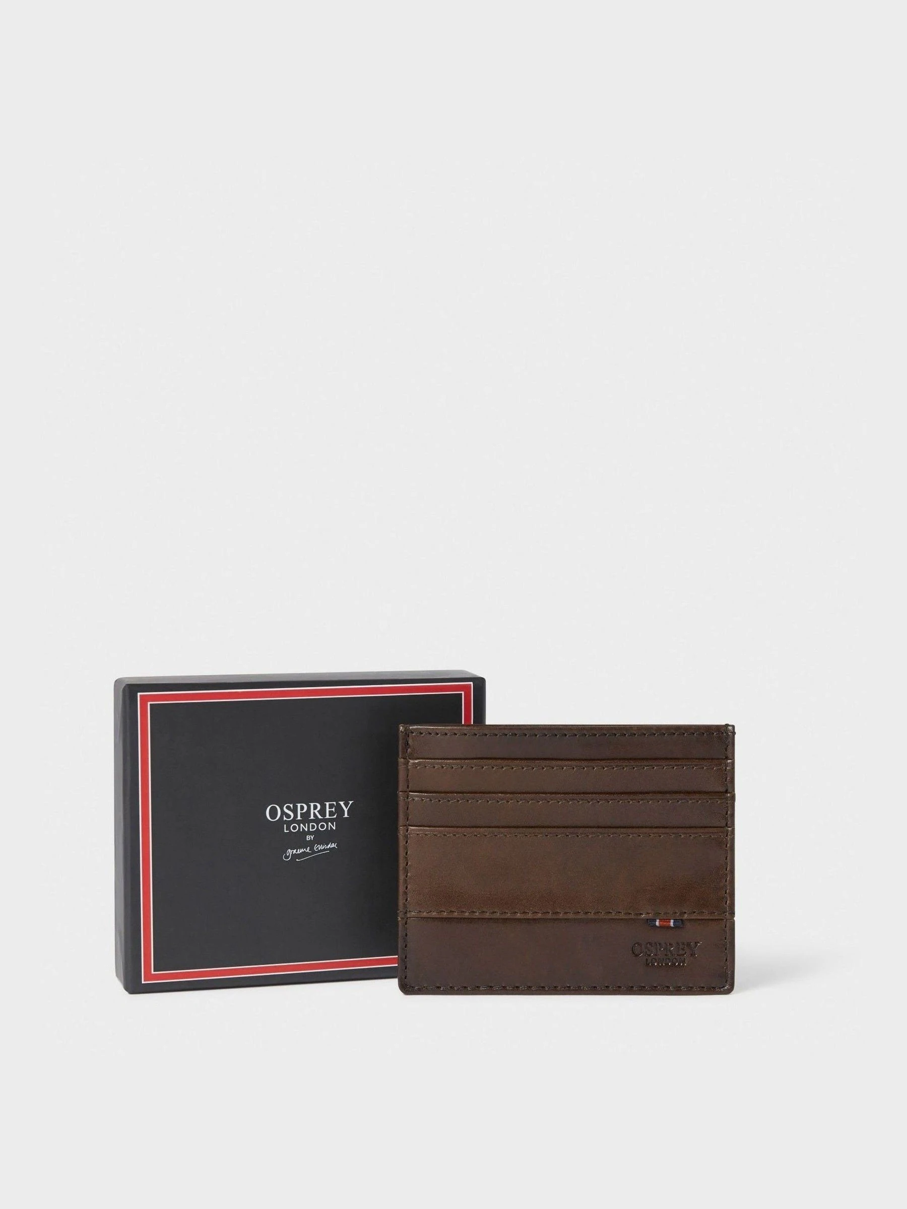Bruin - Osprey London The London Leather Card Pouch