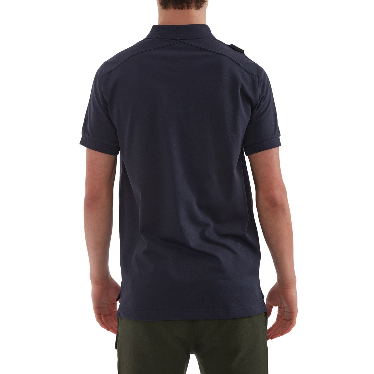 MA.STRUM  Cargo Pocket Zip Polo
