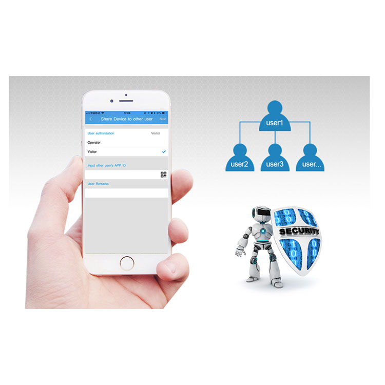 (3MP) WiFi Internet IP Kamera HD 1080p IR Nachtsichtfunktion und Bewegungserkennung / AP / Audio / Micro SD Slot / IP66 (iOS/Android)
