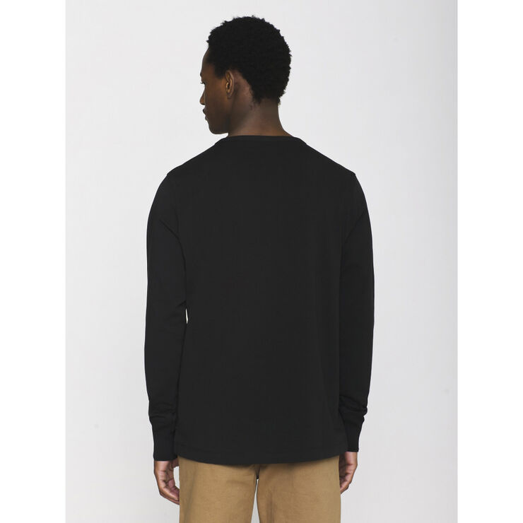 Knowledge Cotton Apparel BO long sleeve henley - GOTS/Vegan 1300