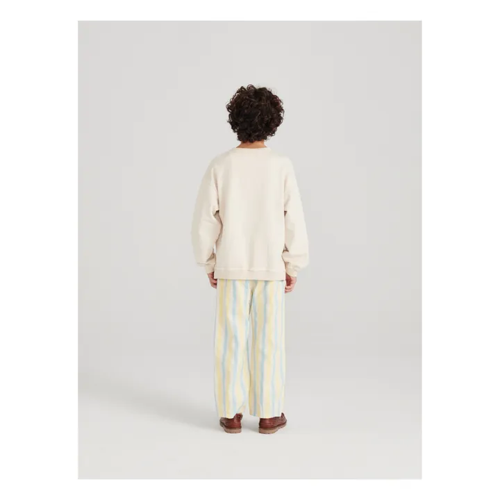True Artist Pantalon Couleur Rayé | Vanille