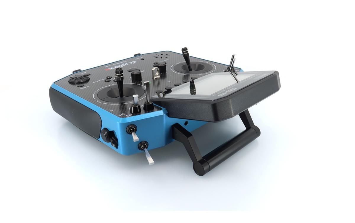 Fernsteuerung DS-16 II Carbon Line Blau mit R10 Empfänger<br>Professioneller Jeti Duplex 2.4 GHz Sender