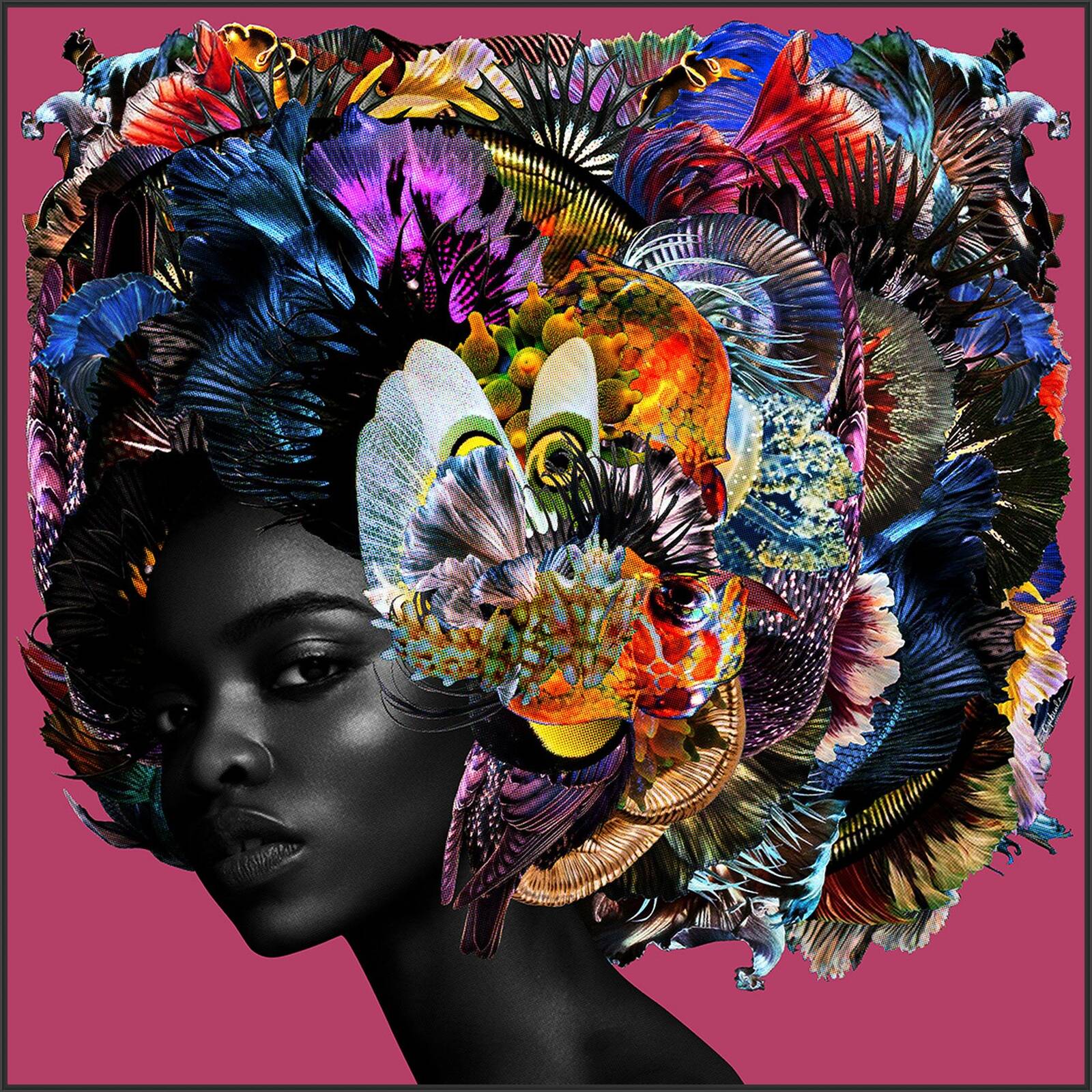 Idia by Carol Muthiga - Oyekunle - Limited Edition. Edition of: 150. Signed.