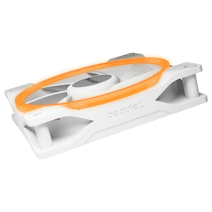 be quiet! Light Wings 140 mm PWM High Speed ARGB - Pack de 3 - Blanc