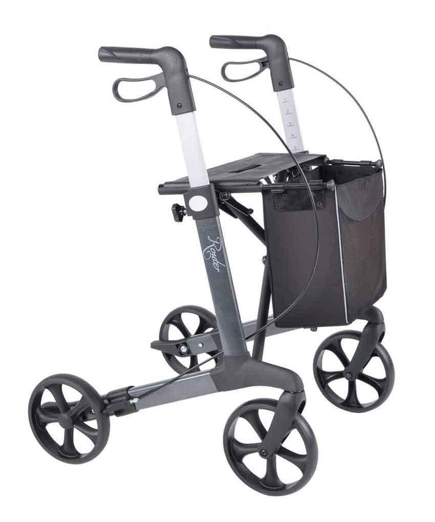 Rehasense Router L Leichtgewicht Rollator grau