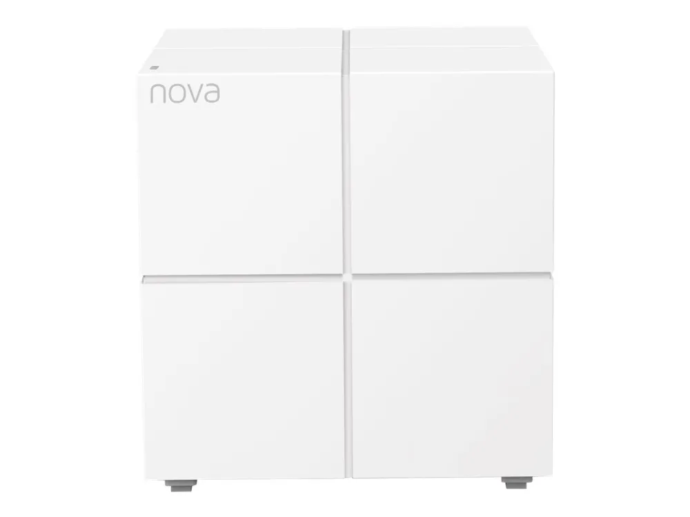Tenda Nova MW6 - Wi-Fi-system - (3 routere) - op til 6000 sq.ft - mesh 1GbE - Wi-Fi 5 - Dual Band