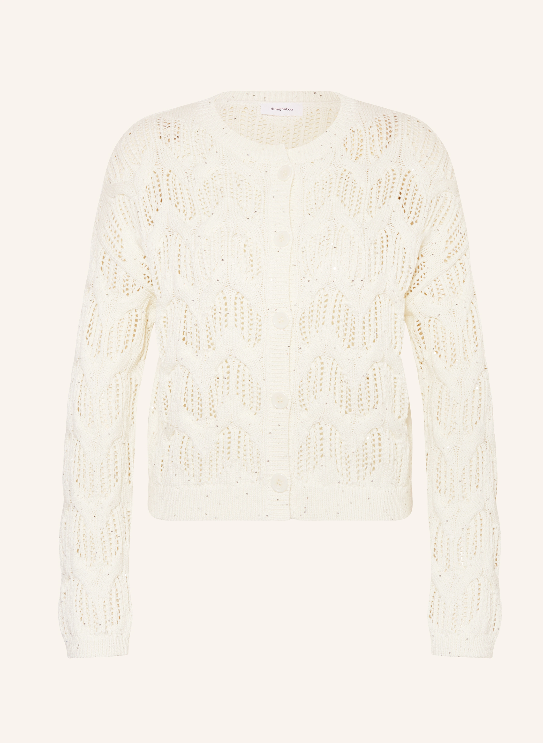 darling harbour Strickjacke mit Pailletten
