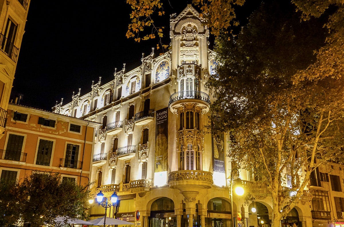 Stadtführung durch Palma de Mallorca bei Nacht für 2