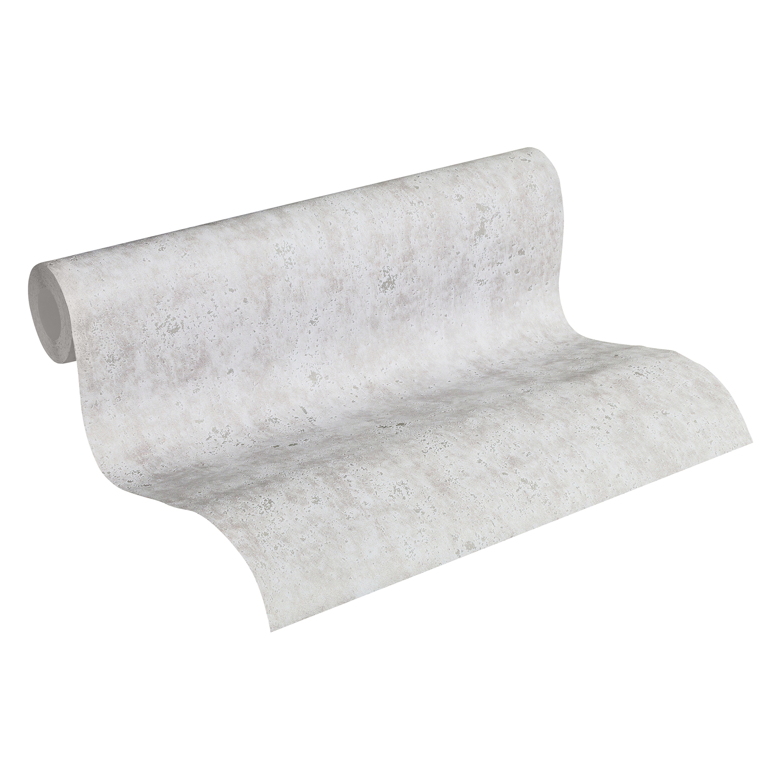 Vliestapate - grau - Beton-Optik - 10 Meter