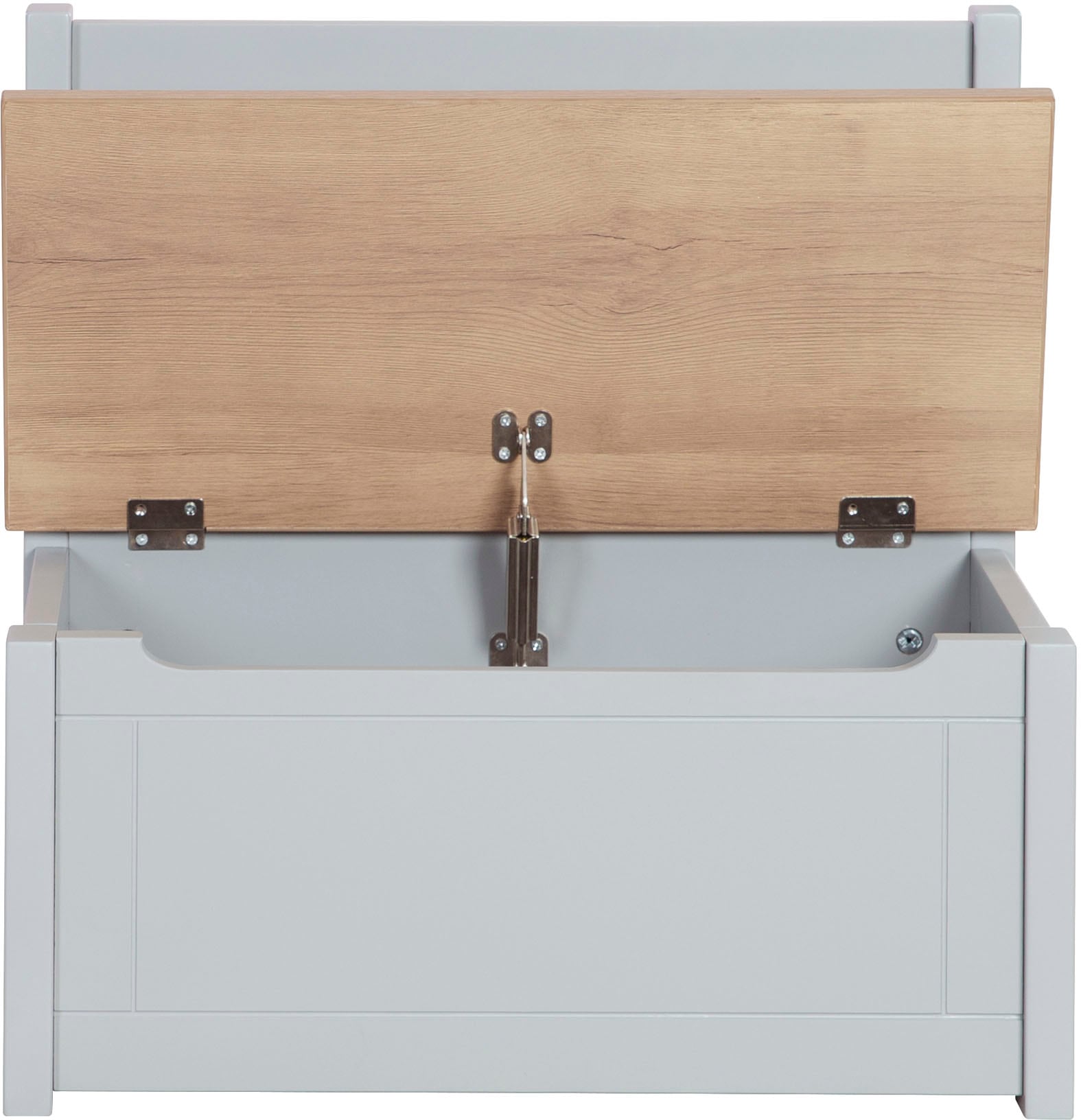 roba® Truhenbank »Woody, natur & taupe« aufklappbar