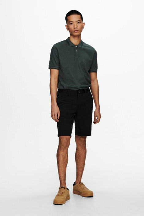 Only & Sons zwarte heren korte broek